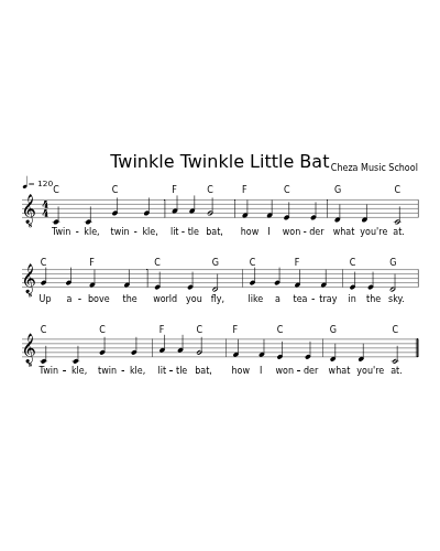 Twinkle Twinkle Little Bat preview