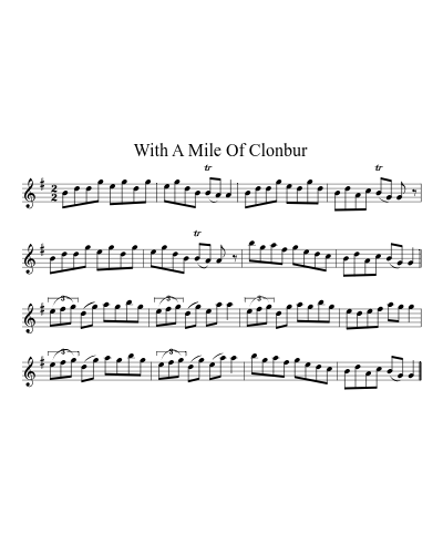 With A Mile Of Clonbur