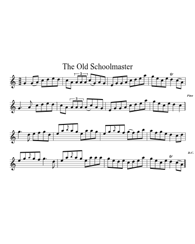 The Old Schoolmaster (Version 2) preview