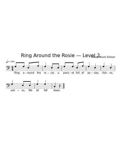 Ring Around the Rosie — Level 2