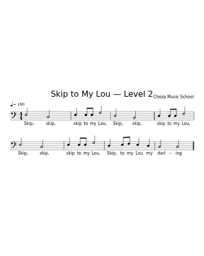 Skip to My Lou — Level 2