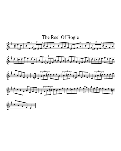 The Reel Of Bogie (Version 2) preview