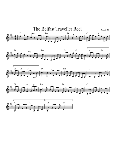 The Belfast Traveller Reel preview