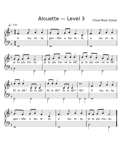 Alouette — Level 3