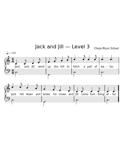 Jack and Jill — Level 3