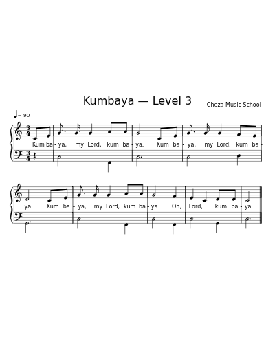Kumbaya — Level 3