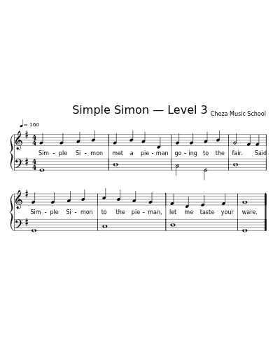 Simple Simon — Level 3