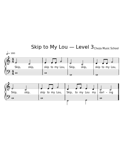 Skip to My Lou — Level 3
