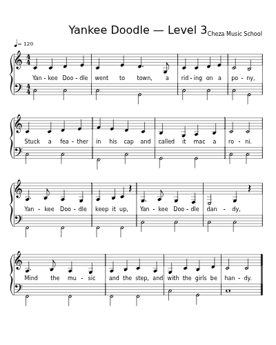 Yankee Doodle — Level 3