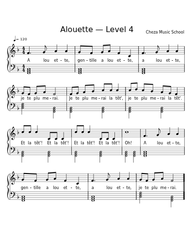Alouette — Level 4