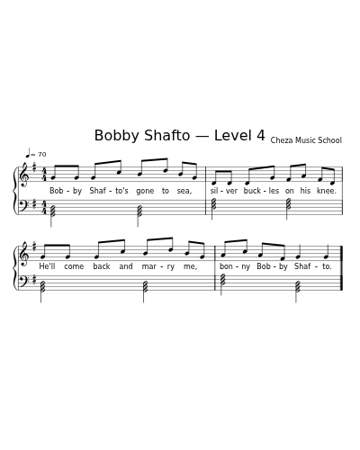 Bobby Shafto — Level 4