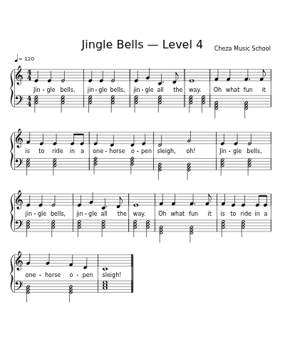 Jingle Bells — Level 4 preview