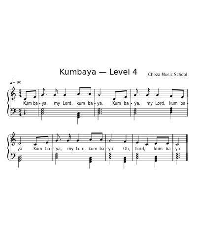 Kumbaya — Level 4