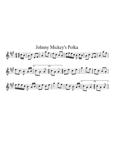 Johnny Mickey's Polka preview