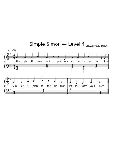 Simple Simon — Level 4