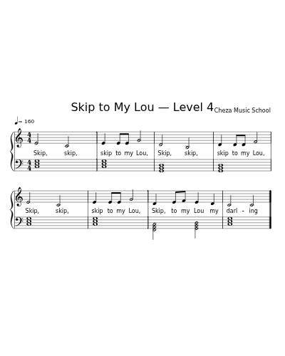 Skip to My Lou — Level 4