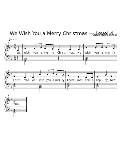 We Wish You a Merry Christmas — Level 4 preview