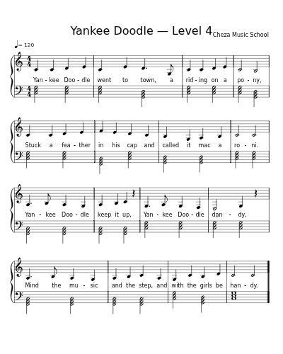 Yankee Doodle — Level 4