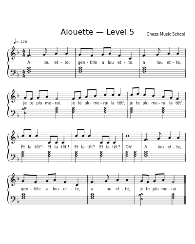 Alouette — Level 5