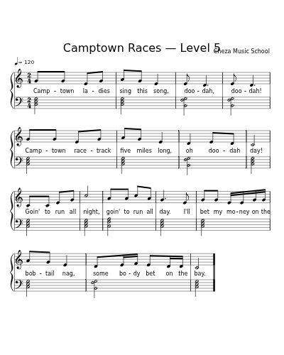 Camptown Races — Level 5