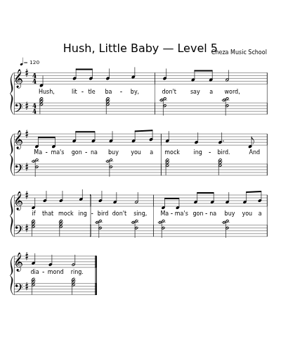 Hush, Little Baby — Level 5