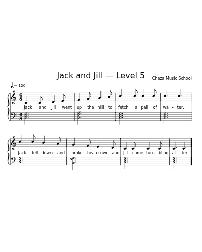 Jack and Jill — Level 5