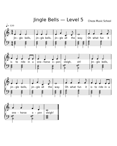 Jingle Bells — Level 5 preview