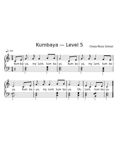 Kumbaya — Level 5
