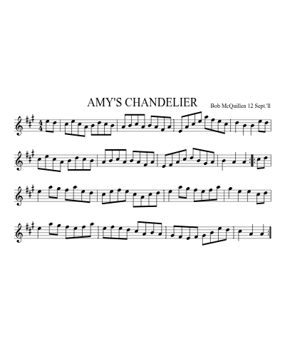 AMY'S CHANDELIER