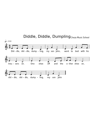 Diddle, Diddle, Dumpling preview