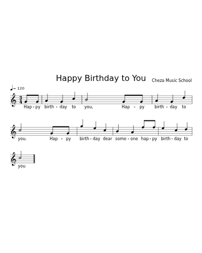 Happy Birthday to You preview