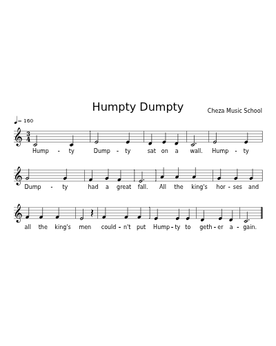 Humpty Dumpty preview