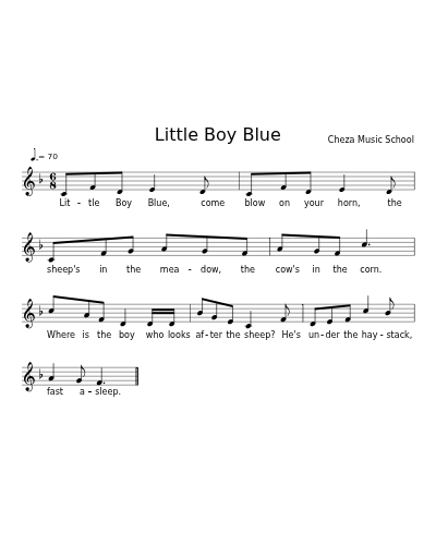 Little Boy Blue