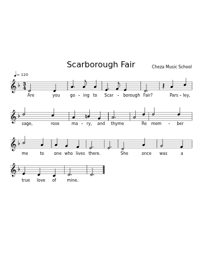Scarborough Fair preview