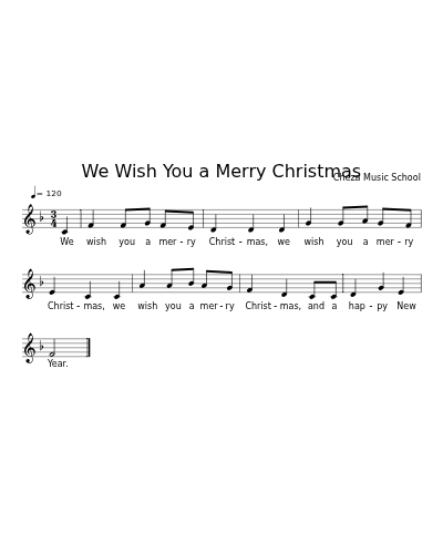 We Wish You a Merry Christmas preview