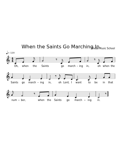 When the Saints Go Marching In preview