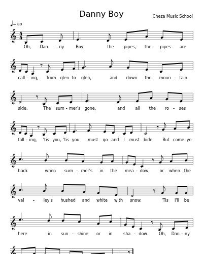 Danny Boy preview