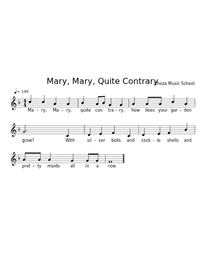 Mary, Mary, Quite Contrary preview