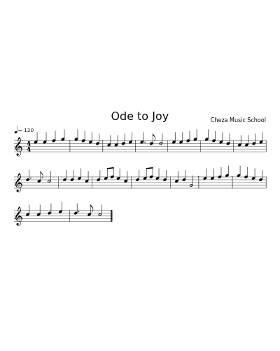 Ode to Joy preview