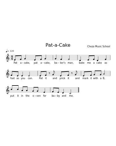 Pat-a-Cake preview