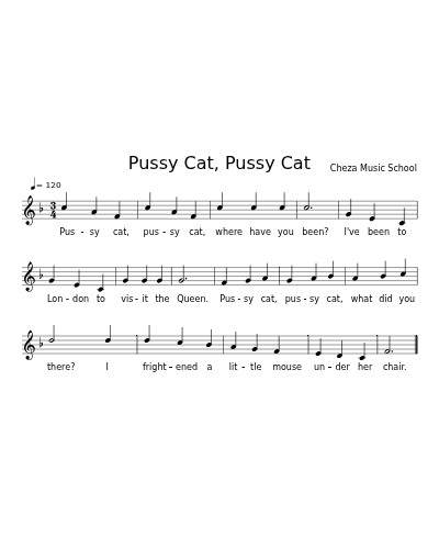 Pussy Cat, Pussy Cat preview