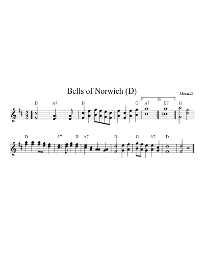 Bells of Norwich (D)