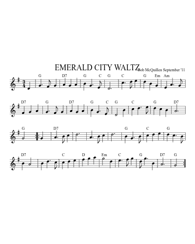 EMERALD CITY WALTZ