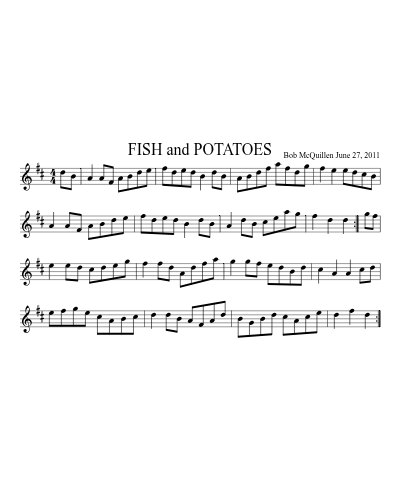 FISH and POTATOES (Version 2)