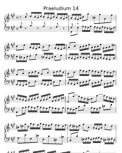 Praeludium 14