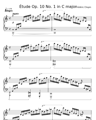 Étude Op. 10 No. 1 in C major