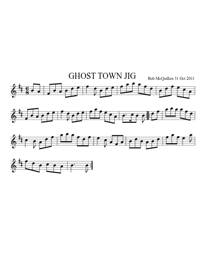 GHOST TOWN JIG
