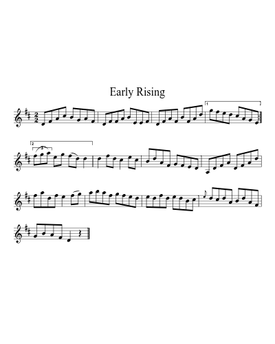 Early Rising preview