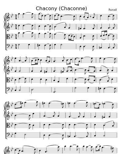 Chacony (Chaconne) preview