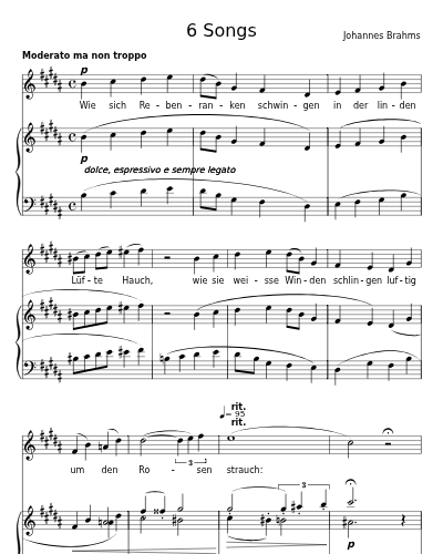 Liebe und Frühling (6 Songs) preview